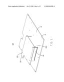 Connector assembly having connecting device diagram and image