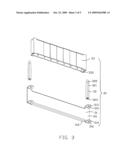 Connector assembly having connecting device diagram and image