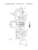 Machine control system with directional shift management diagram and image