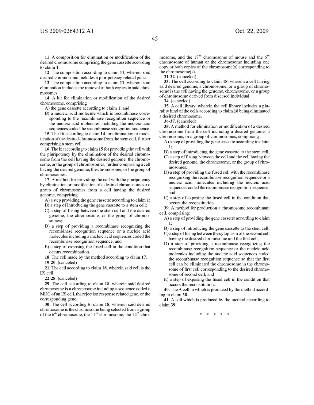 METHOD FOR REMOVING DESIRED CHROMOSOME AND TAILOR-MADE MEDICAL TREATMENT UTILIZING THE SAME - diagram, schematic, and image 80