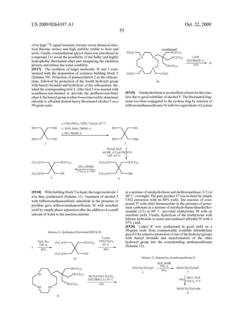 HIGHLY FLUORINATED OILS AND SURFACTANTS AND METHODS OF MAKING AND USING SAME - diagram, schematic, and image 62