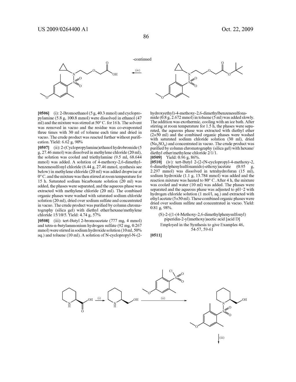 Substituted Sulfonamide Compounds - diagram, schematic, and image 87