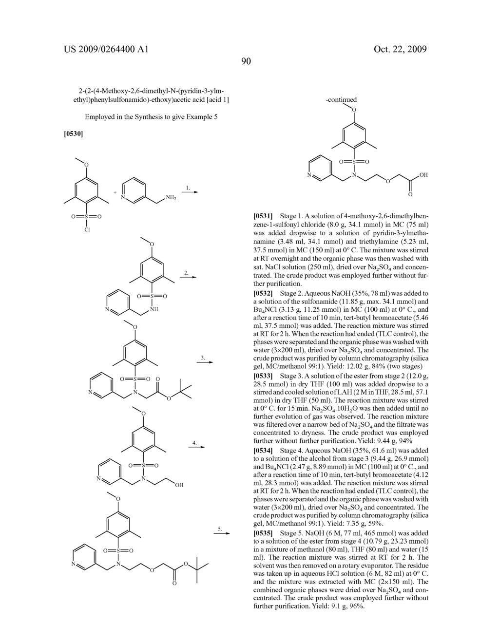 Substituted Sulfonamide Compounds - diagram, schematic, and image 91