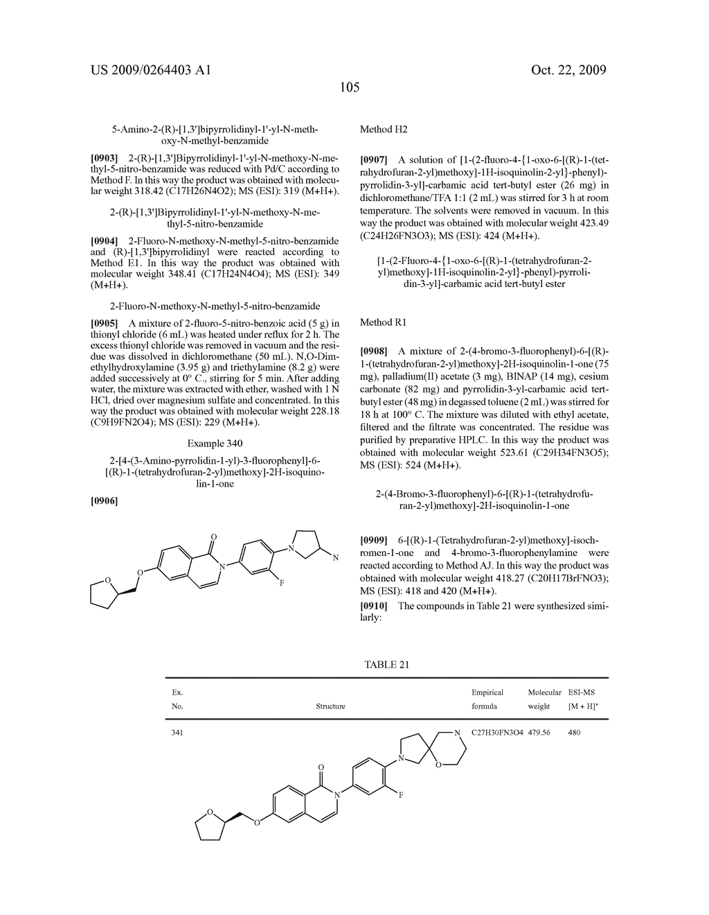 NOVEL AZACYCLYL-SUBSTITUTED ARYLDIHYDROISOQUINOLINONES, PROCESS FOR THEIR PREPARATION AND THEIR USE AS MEDICAMENTS - diagram, schematic, and image 106