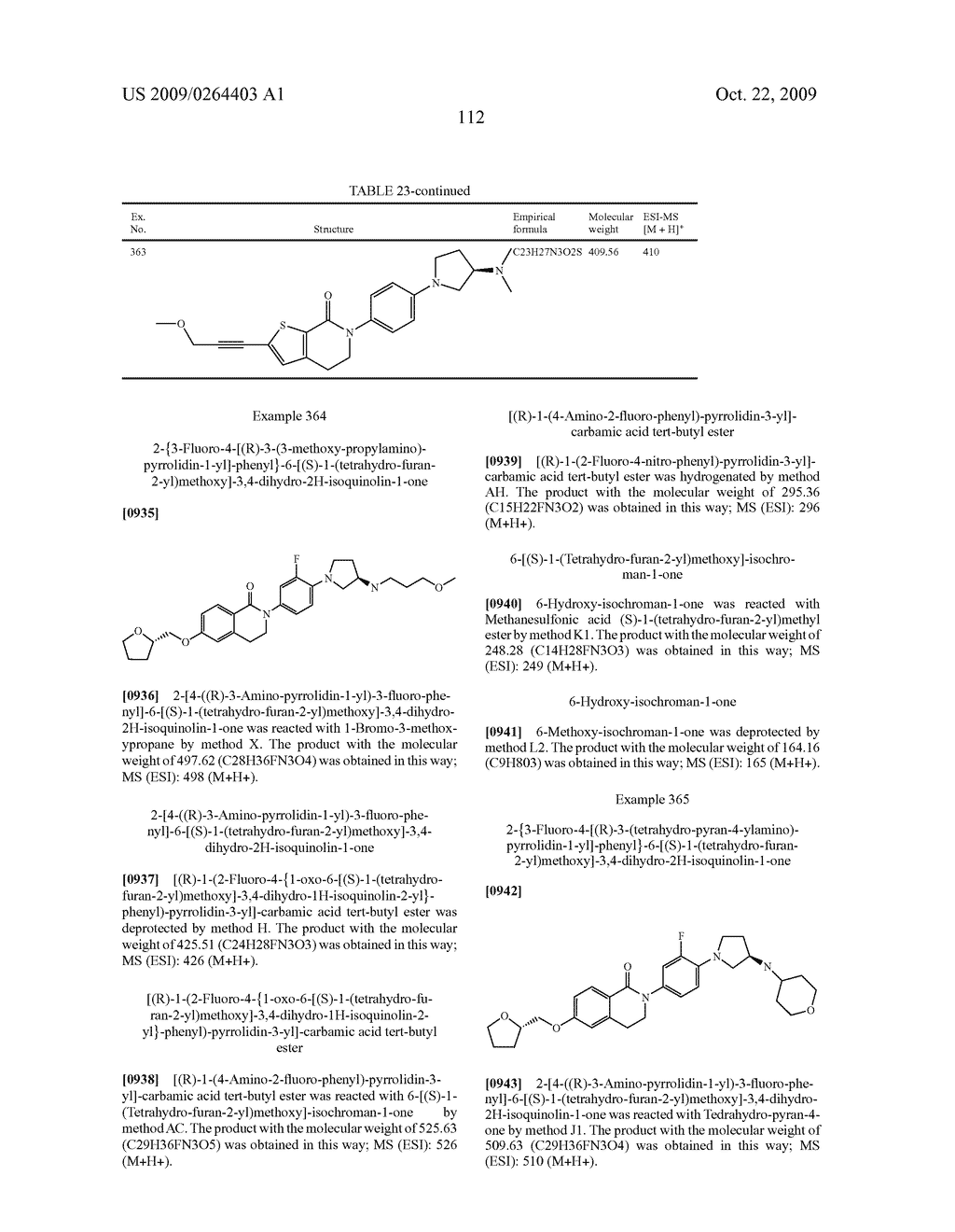 NOVEL AZACYCLYL-SUBSTITUTED ARYLDIHYDROISOQUINOLINONES, PROCESS FOR THEIR PREPARATION AND THEIR USE AS MEDICAMENTS - diagram, schematic, and image 113