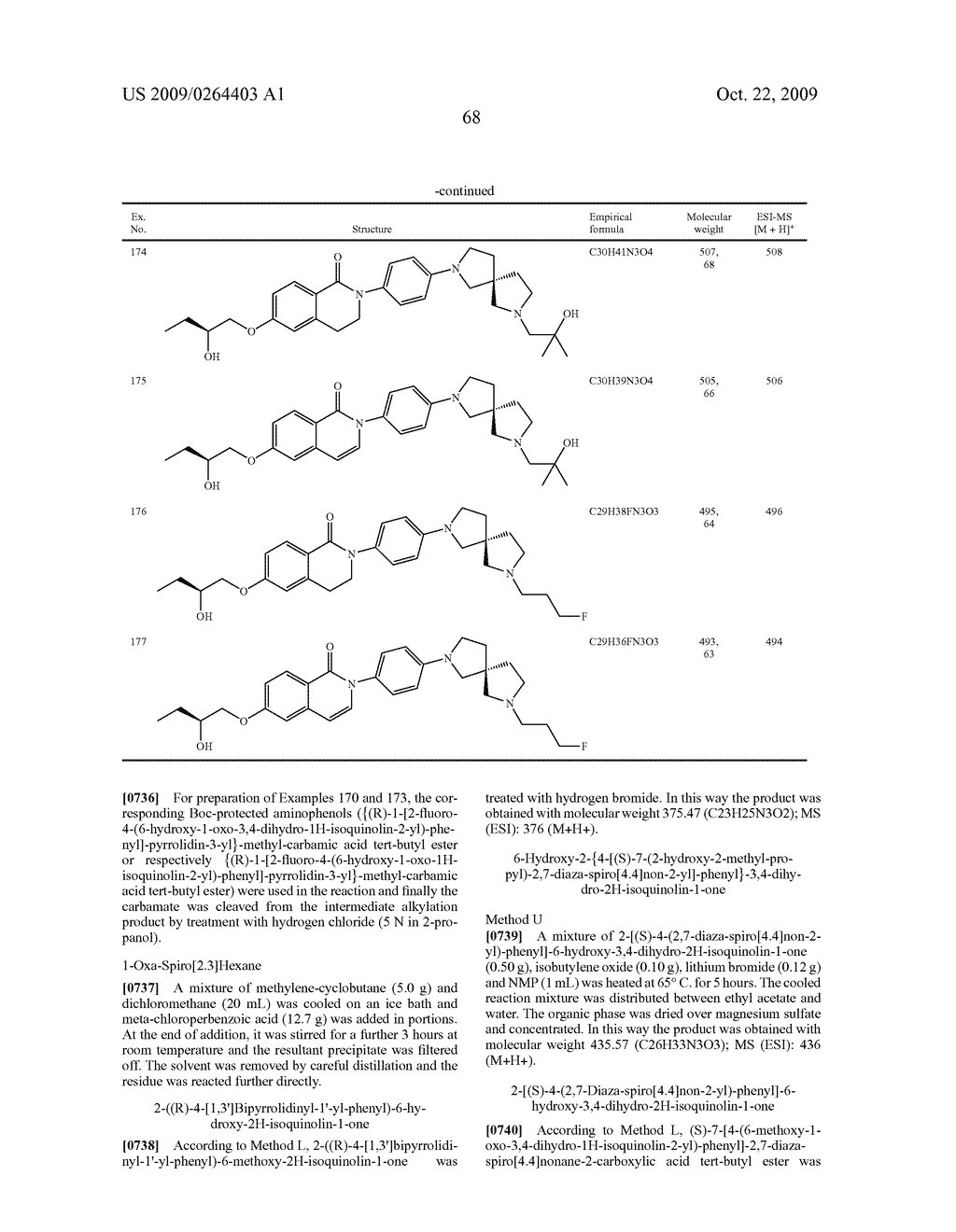 NOVEL AZACYCLYL-SUBSTITUTED ARYLDIHYDROISOQUINOLINONES, PROCESS FOR THEIR PREPARATION AND THEIR USE AS MEDICAMENTS - diagram, schematic, and image 69