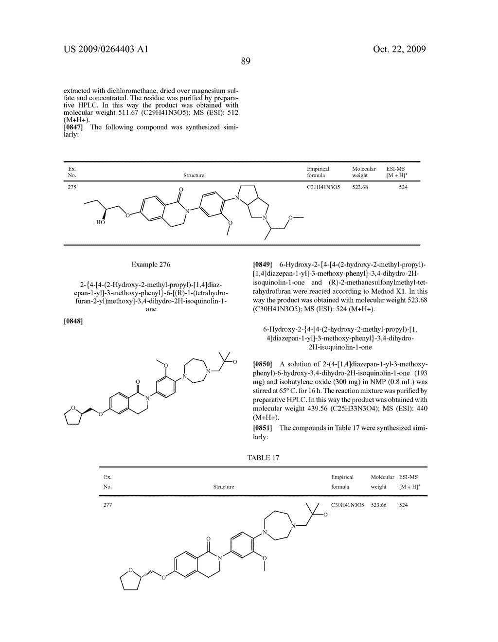 NOVEL AZACYCLYL-SUBSTITUTED ARYLDIHYDROISOQUINOLINONES, PROCESS FOR THEIR PREPARATION AND THEIR USE AS MEDICAMENTS - diagram, schematic, and image 90