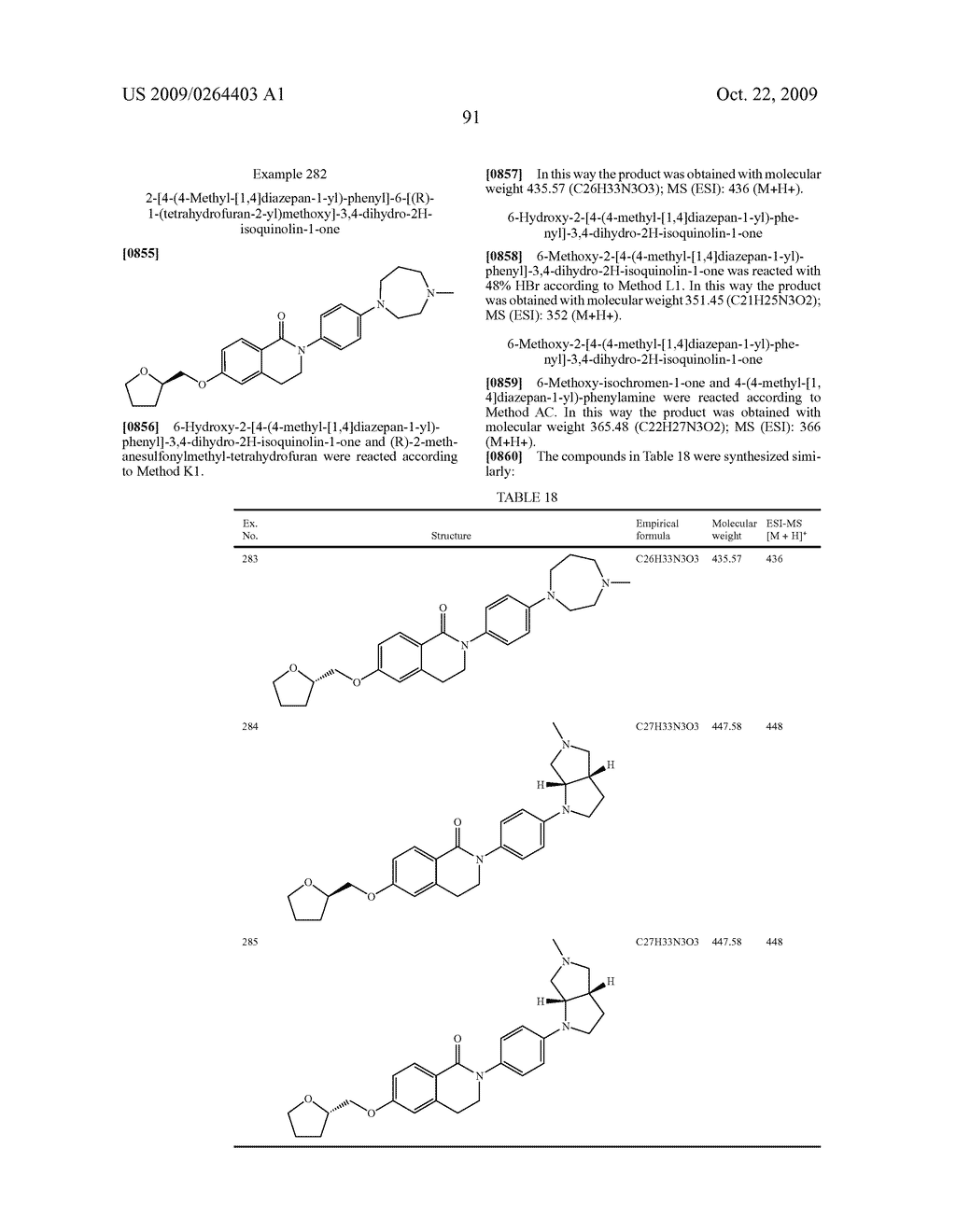 NOVEL AZACYCLYL-SUBSTITUTED ARYLDIHYDROISOQUINOLINONES, PROCESS FOR THEIR PREPARATION AND THEIR USE AS MEDICAMENTS - diagram, schematic, and image 92