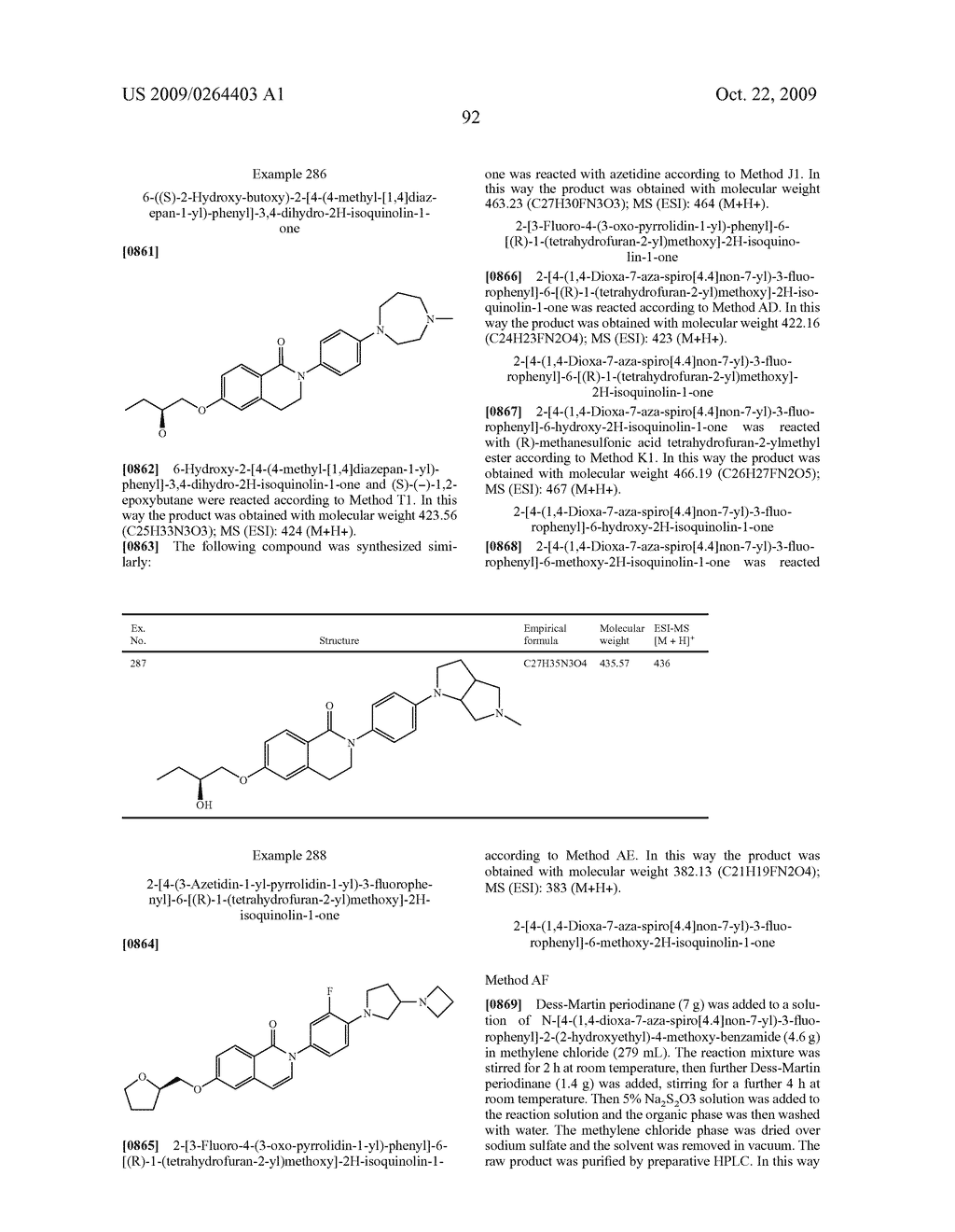 NOVEL AZACYCLYL-SUBSTITUTED ARYLDIHYDROISOQUINOLINONES, PROCESS FOR THEIR PREPARATION AND THEIR USE AS MEDICAMENTS - diagram, schematic, and image 93