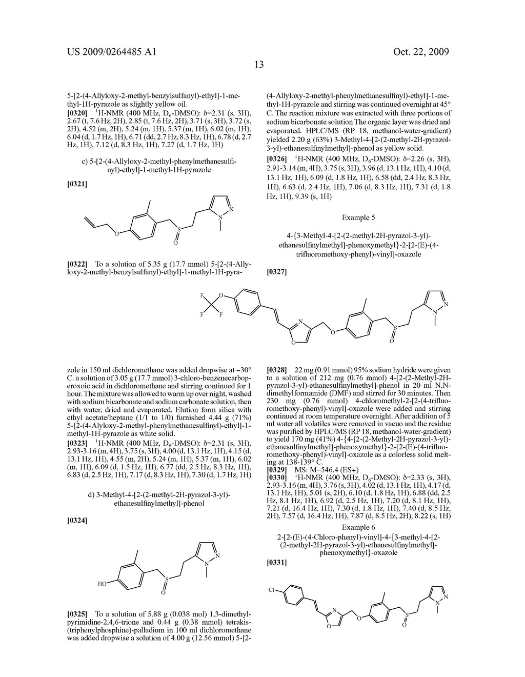 Pyrazole Derivatives, Their Manufacture and Their Use as Pharmaceutical Agents - diagram, schematic, and image 14