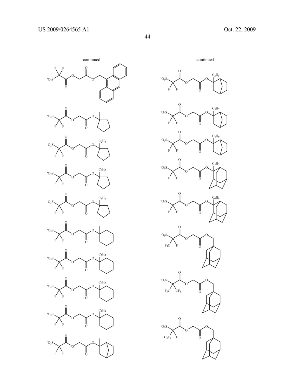 POLYMER AND CHEMICALLY AMPLIFIED RESIST COMPOSITION COMPRISING THE SAME - diagram, schematic, and image 45