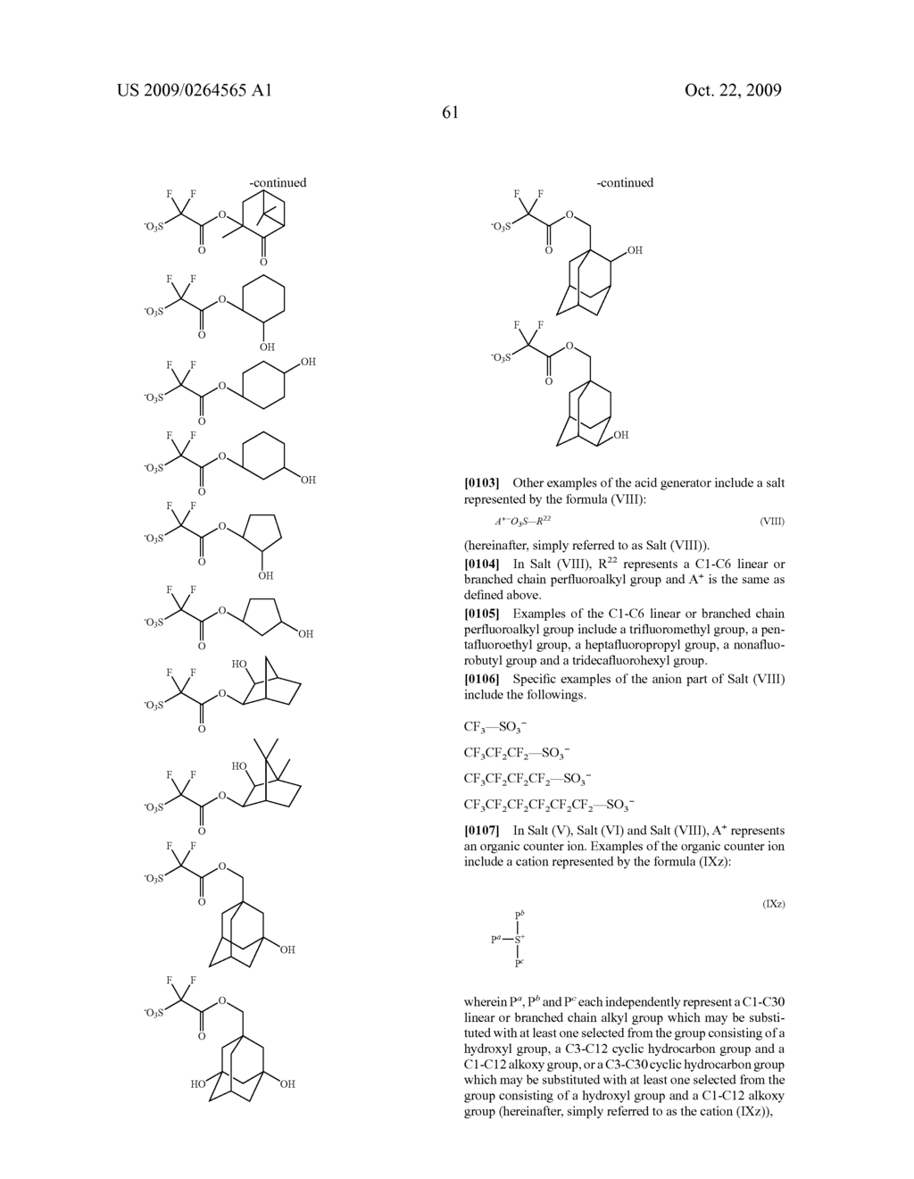 POLYMER AND CHEMICALLY AMPLIFIED RESIST COMPOSITION COMPRISING THE SAME - diagram, schematic, and image 62