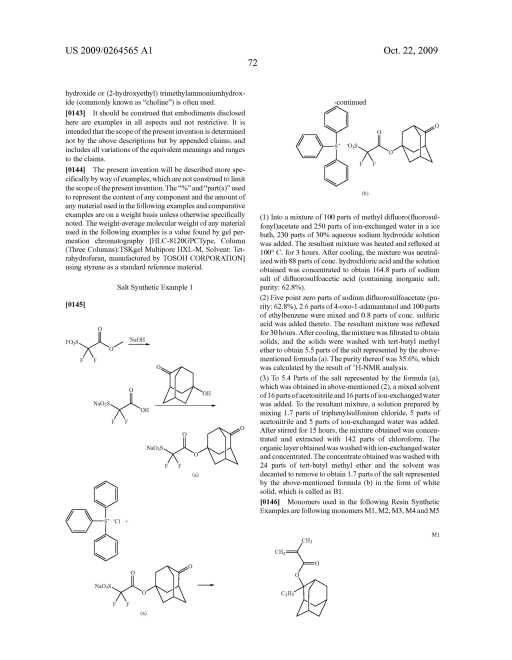 POLYMER AND CHEMICALLY AMPLIFIED RESIST COMPOSITION COMPRISING THE SAME - diagram, schematic, and image 73