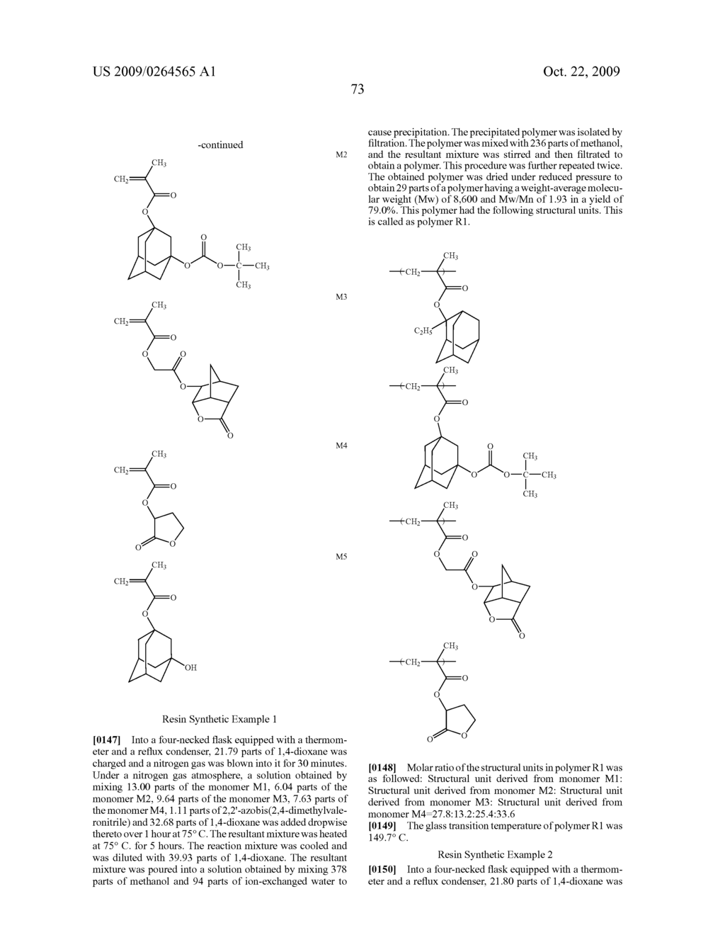 POLYMER AND CHEMICALLY AMPLIFIED RESIST COMPOSITION COMPRISING THE SAME - diagram, schematic, and image 74