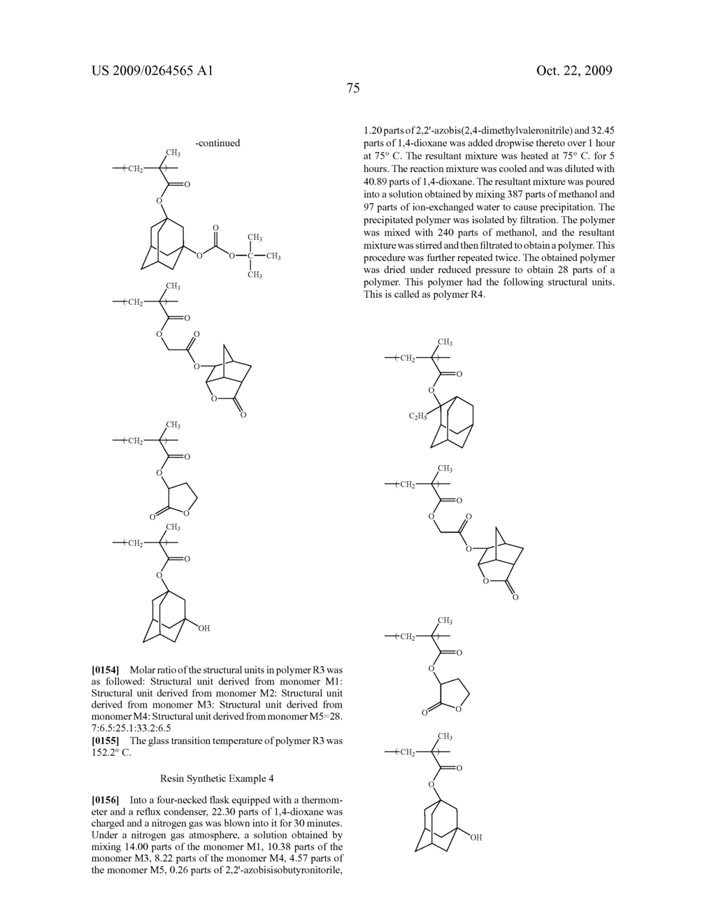 POLYMER AND CHEMICALLY AMPLIFIED RESIST COMPOSITION COMPRISING THE SAME - diagram, schematic, and image 76