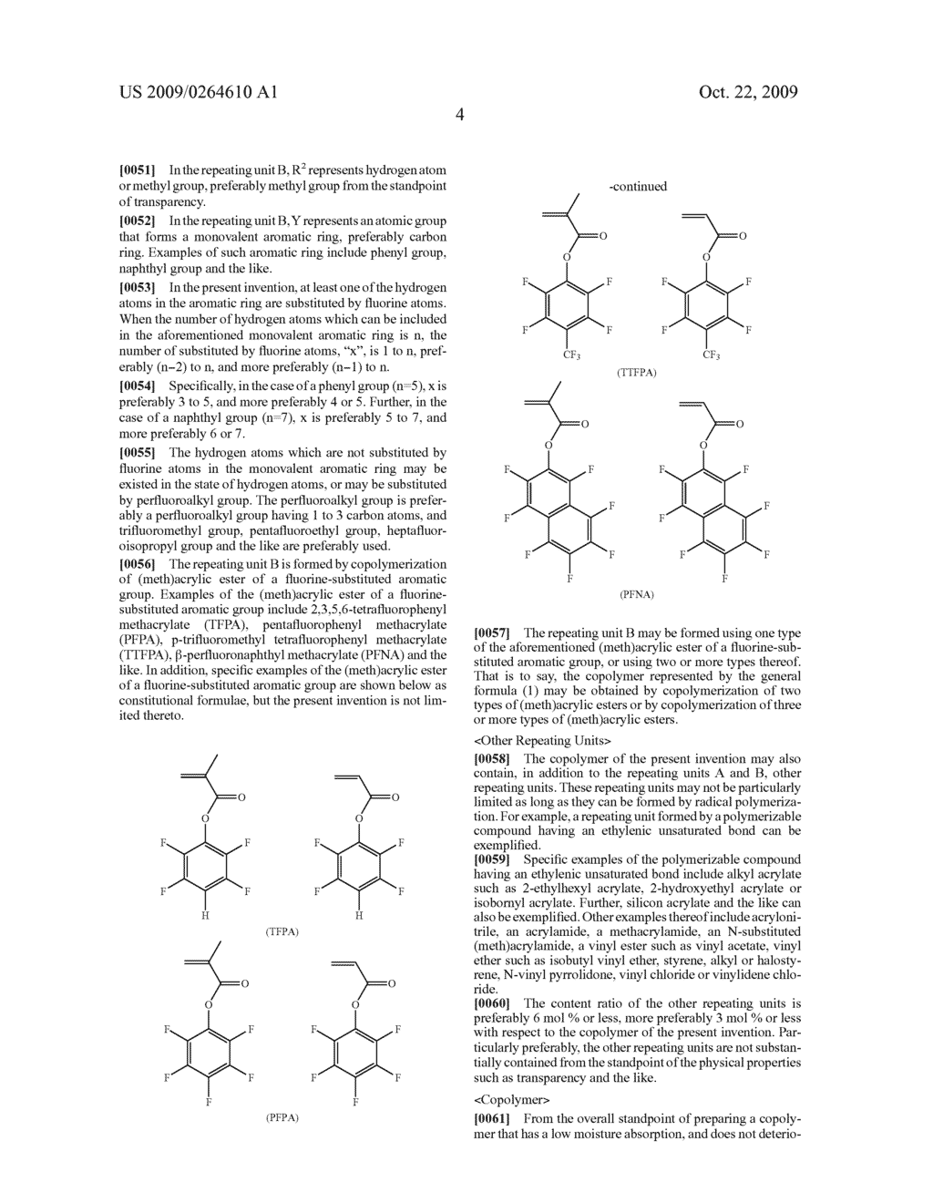 Novel Copolymer of Methacrylic Ester, Composition, Optical Element and Electric Member - diagram, schematic, and image 10