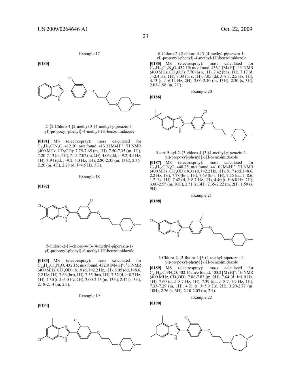 Benzoimidazole compounds - diagram, schematic, and image 24