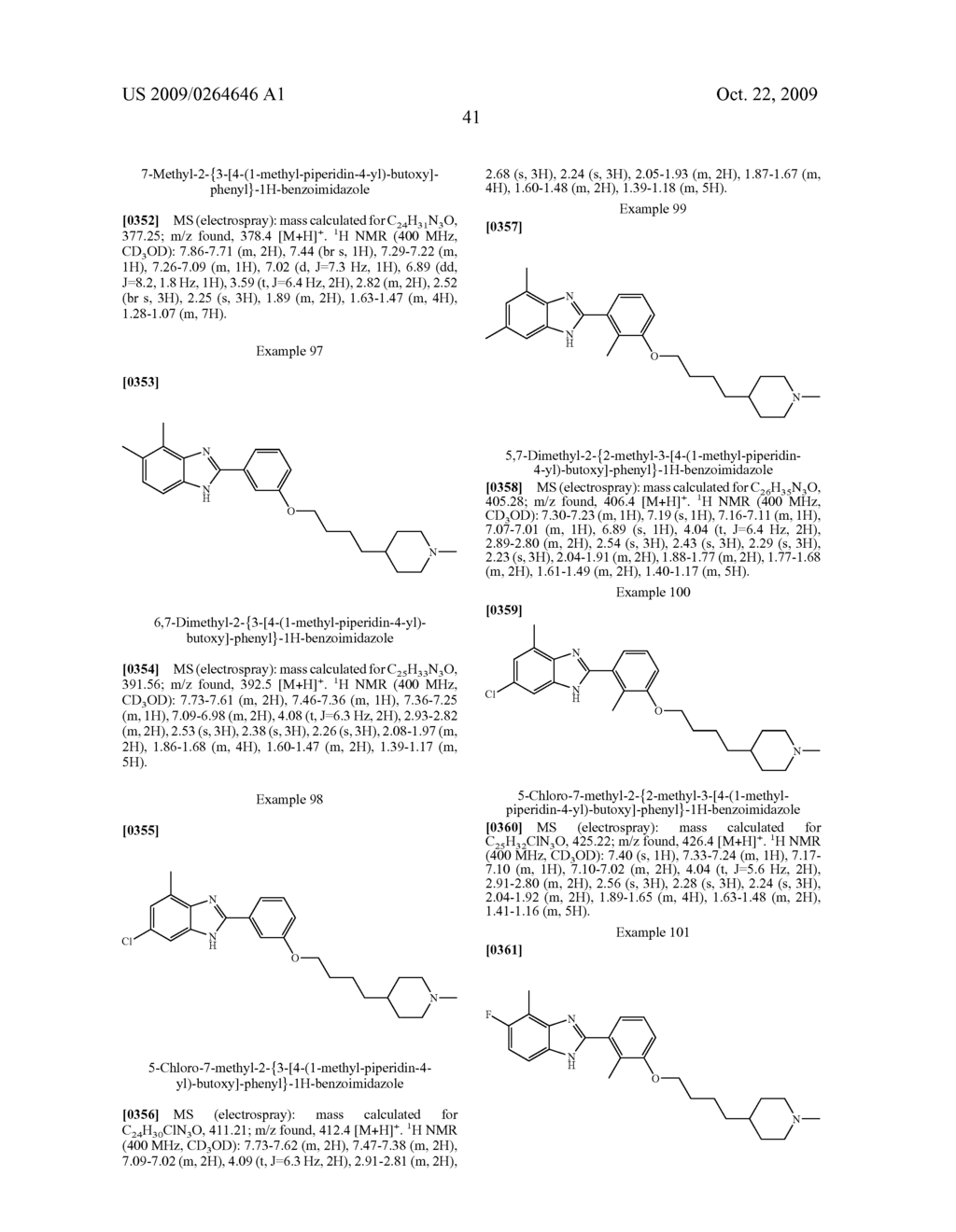 Benzoimidazole compounds - diagram, schematic, and image 42