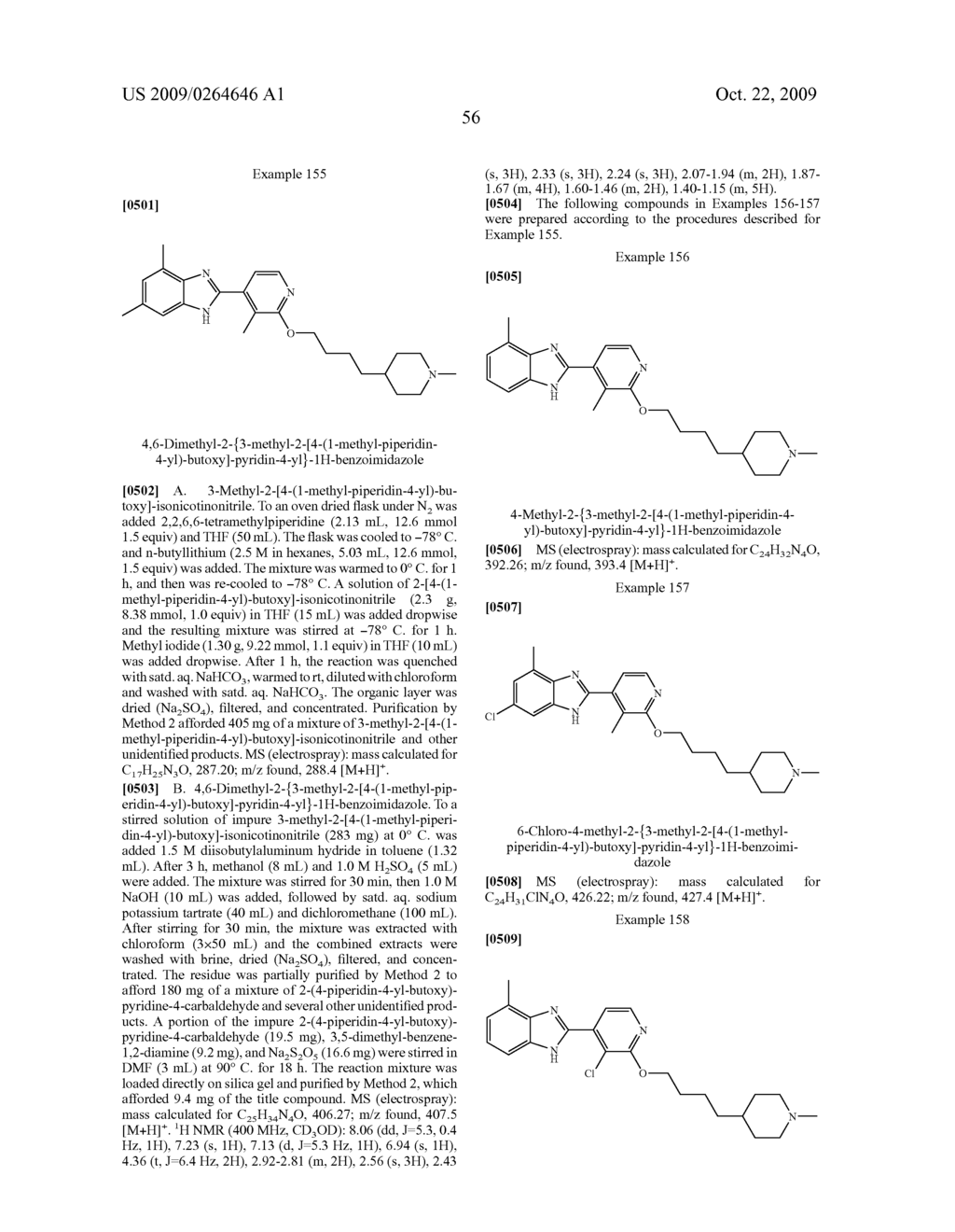 Benzoimidazole compounds - diagram, schematic, and image 57