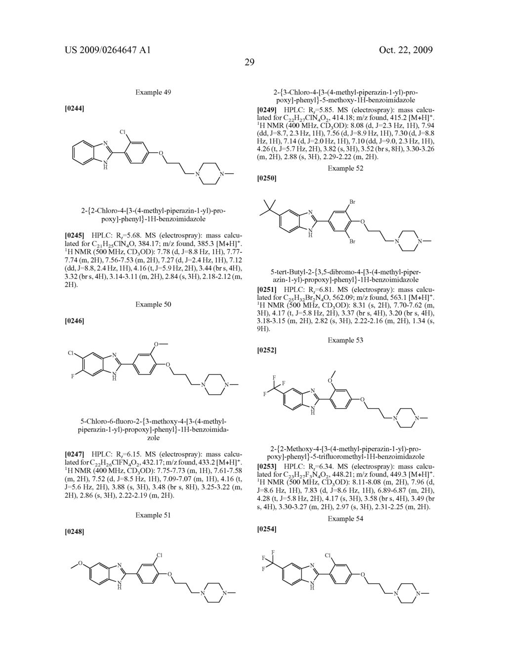 Benzoimidazole compounds - diagram, schematic, and image 30