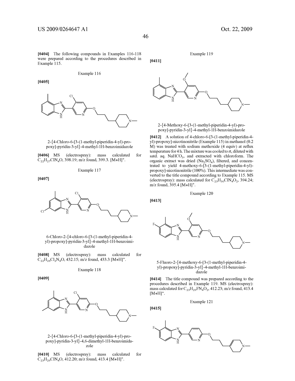 Benzoimidazole compounds - diagram, schematic, and image 47