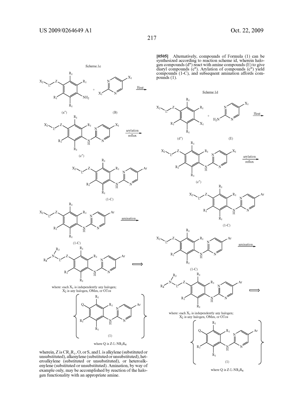 DIARYLAMINE-CONTAINING COMPOUNDS AND COMPOSITIONS, AND THEIR USE AS MODULATORS OF C-KIT RECEPTORS - diagram, schematic, and image 218