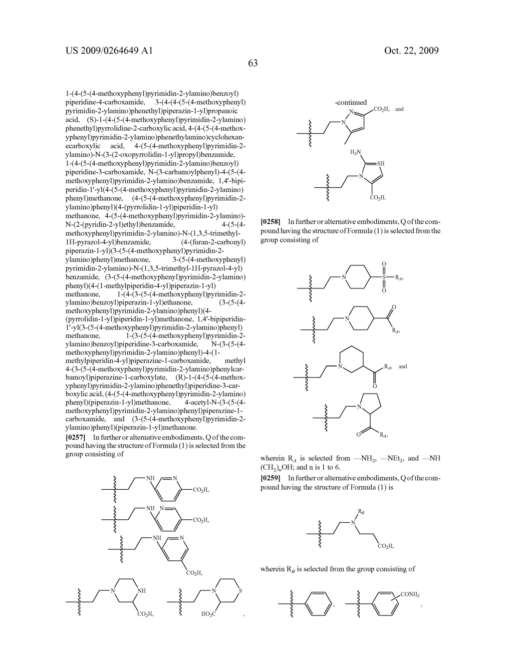 DIARYLAMINE-CONTAINING COMPOUNDS AND COMPOSITIONS, AND THEIR USE AS MODULATORS OF C-KIT RECEPTORS - diagram, schematic, and image 64