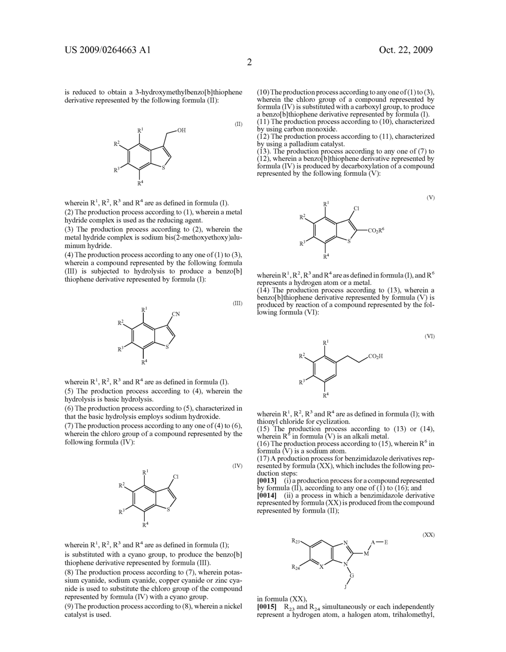 3-HYDROXYMETHYLBENZO[b]THIOPHENE DERIVATIVES AND PROCESS FOR THEIR PRODUCTION - diagram, schematic, and image 03