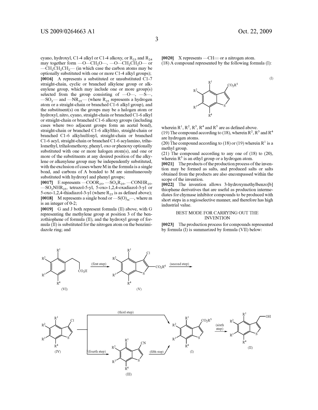 3-HYDROXYMETHYLBENZO[b]THIOPHENE DERIVATIVES AND PROCESS FOR THEIR PRODUCTION - diagram, schematic, and image 04
