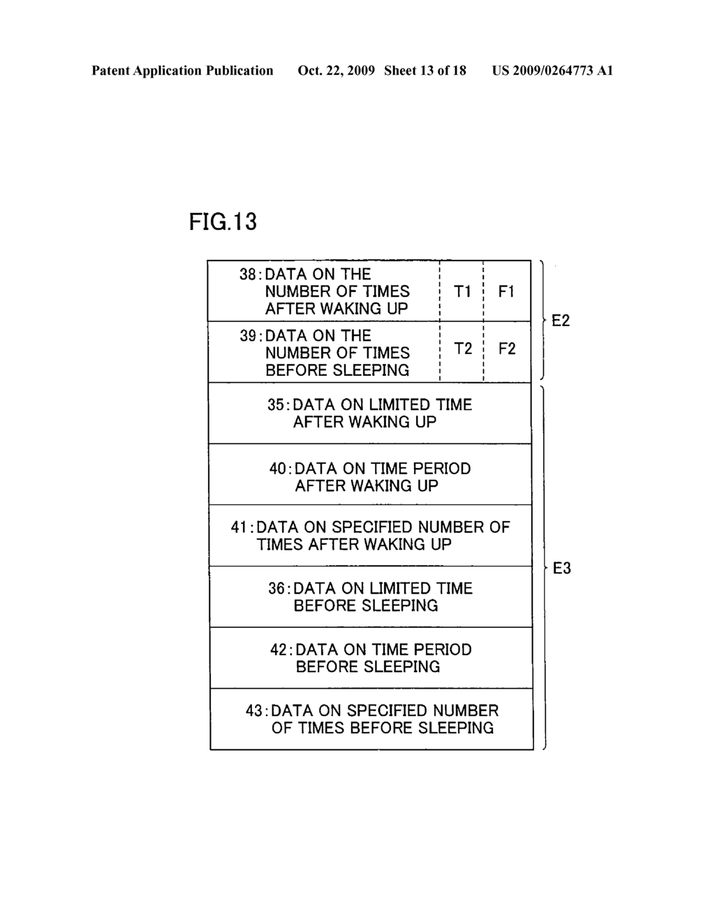 ELECTRONIC BLOOD PRESSURE MONITOR AND METHOD OF INFORMING NUMBER OF TIMES OF MEASUREMENTS IN ELECTRONIC BLOOD PRESSURE MONITOR - diagram, schematic, and image 14