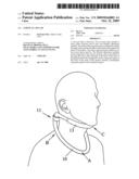 Cervical collar diagram and image