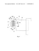 Fastening Member Comprising Shaped Tab diagram and image