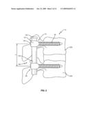 ANCHORS FOR SECURING A ROD TO A VERTEBRAL MEMBER diagram and image