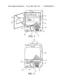 APPARATUS AND METHOD FOR MAINTAINING A DEFIBRILLATOR BATTERY CHARGE AND OPTIONALLY COMMUNICATING diagram and image