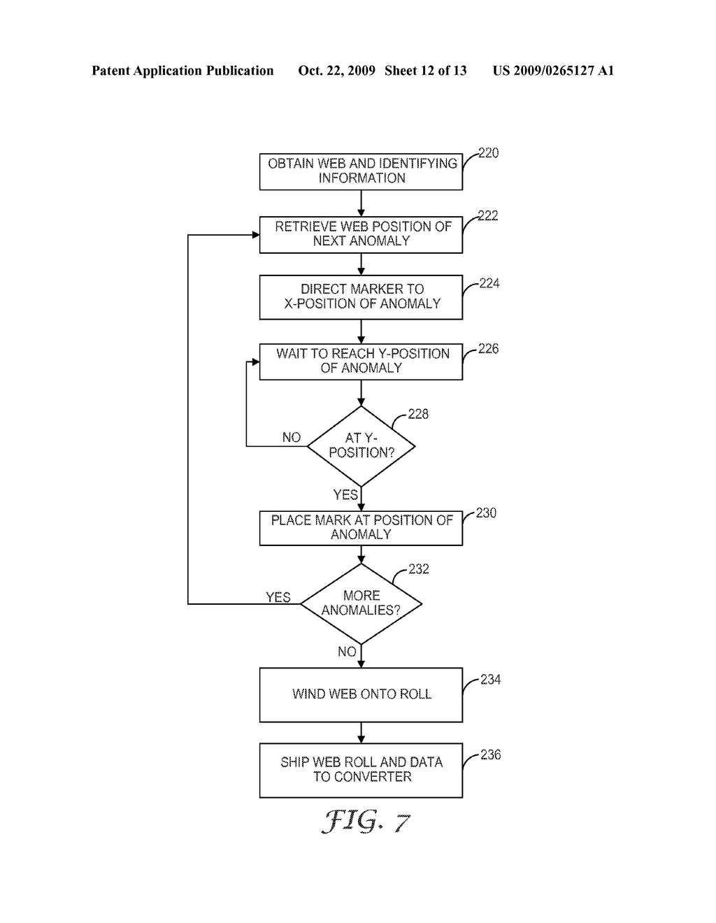 PREFERENTIAL DEFECT MARKING ON A WEB - diagram, schematic, and image 13