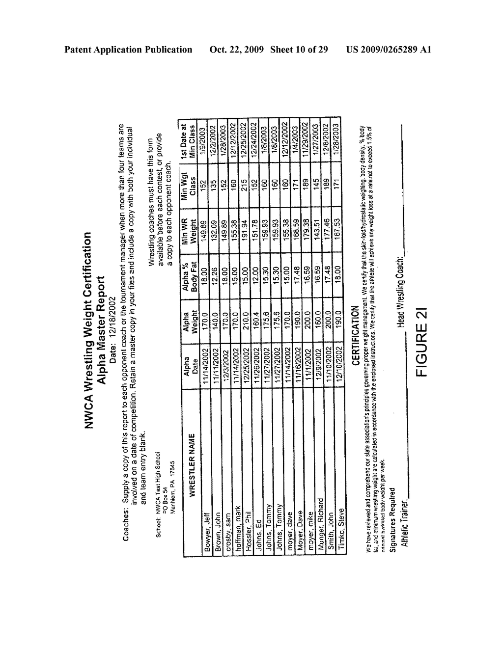 SYSTEM AND METHOD FOR MONITORING WEIGHT AND NUTRITION - diagram, schematic, and image 11