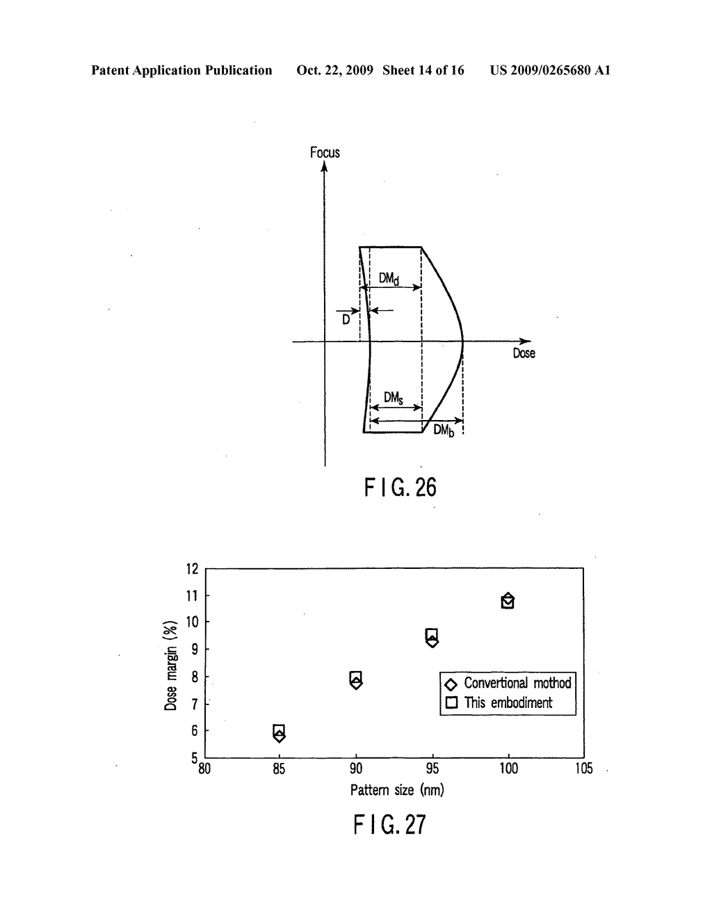 Method and system for correcting a mask pattern design - diagram, schematic, and image 15