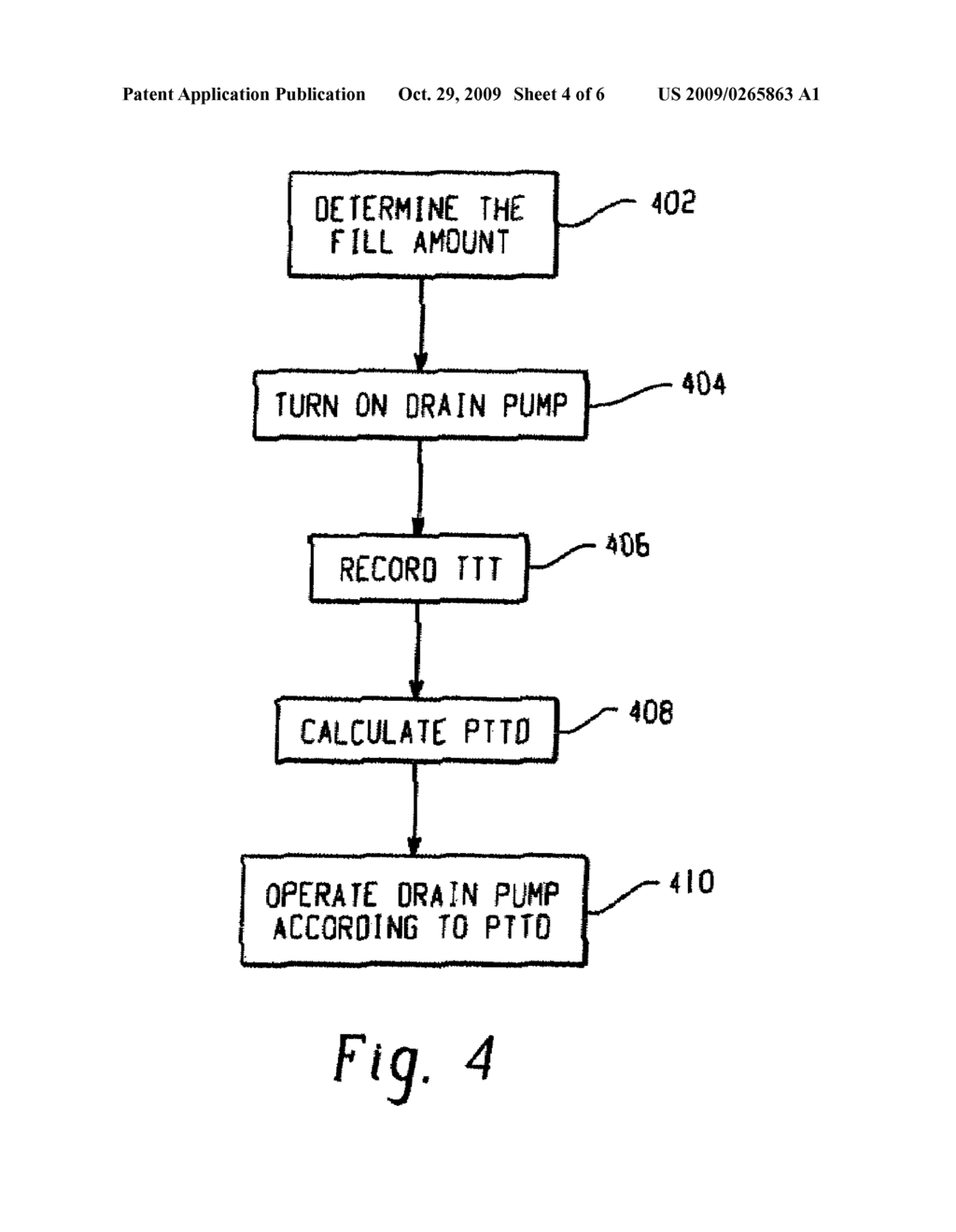 ADAPTIVE DRAIN ALGORITHM FOR CLOTHES WASHERS - diagram, schematic, and image 05