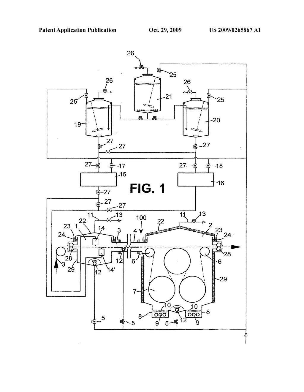 DEVICE AND CONTINUOUS DYEING PROCESS WITH INDIGO - diagram, schematic, and image 02