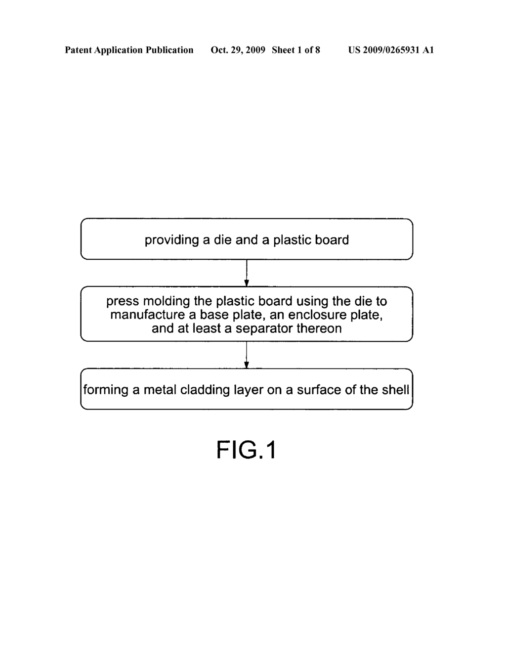 METHOD FOR MANUFACTURING PROTECTIVE COVER FOR PREVENTION OF ELECTROMAGNETISM INTERFERENCE - diagram, schematic, and image 02