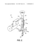 Device and Method for Packaging Dry Ice in a Plastic Film diagram and image