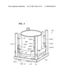 Double lift tank wine press diagram and image