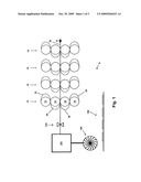 Variable cut off printing press having flexible plate and blanket diagram and image