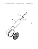 Air injection assembly for showers diagram and image