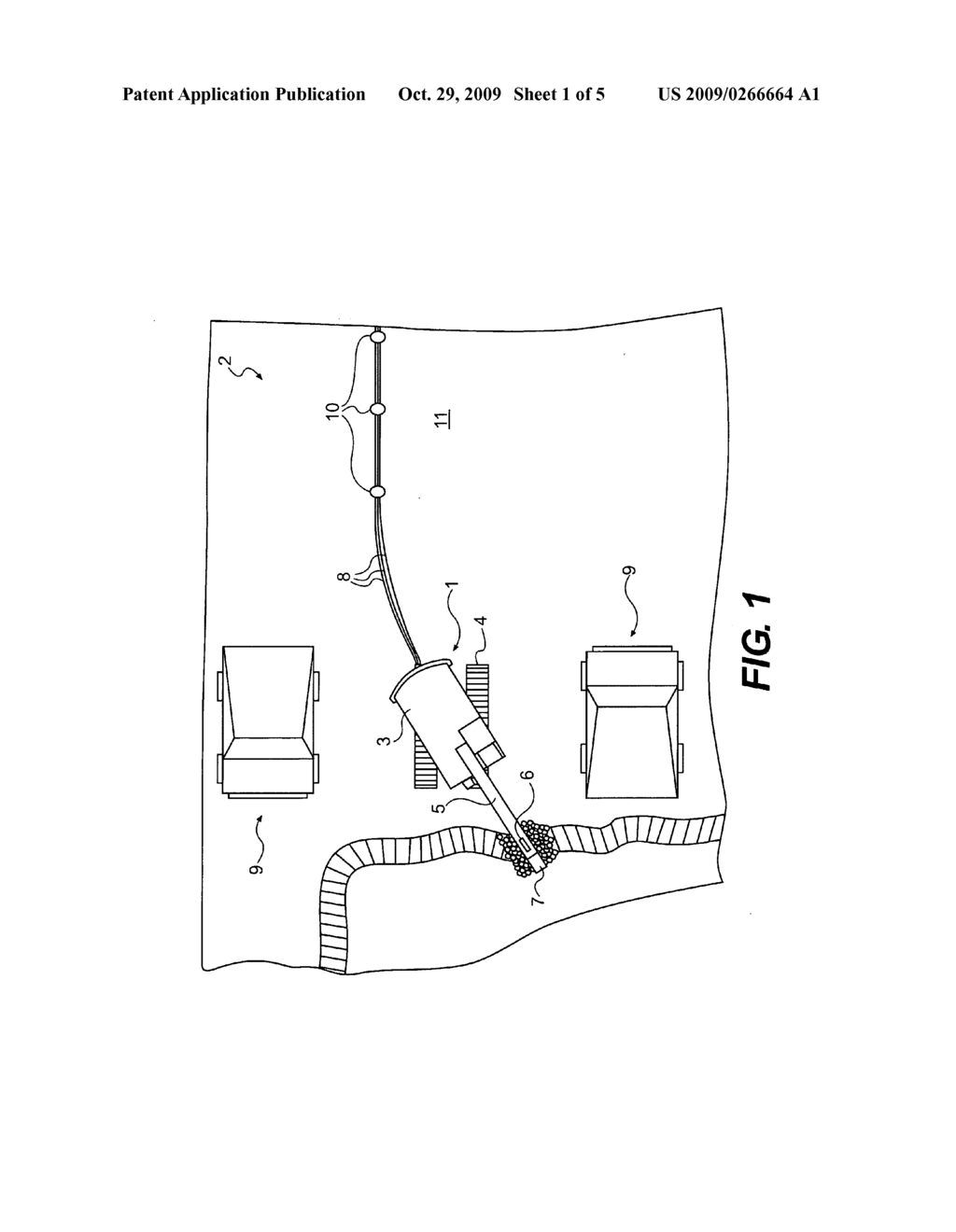 Cable guide having a signaling instrument - diagram, schematic, and image 02