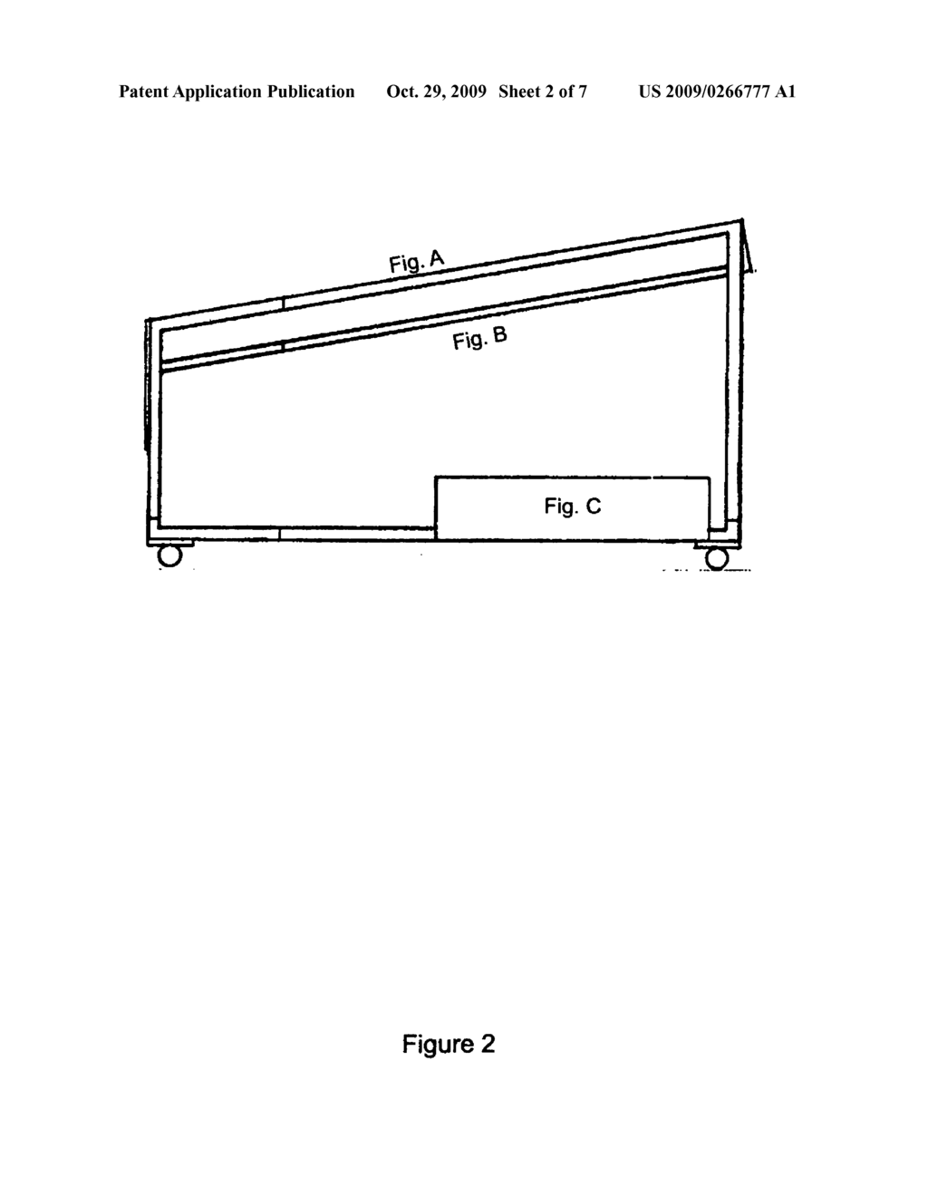 Collapsible adjustable double shooters rack - diagram, schematic, and image 03