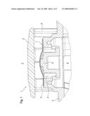 PRESSURE COMPENSATION ELEMENT, IN PARTICULAR FOR PRESSURE COMPENSATION IN A HOUSING diagram and image