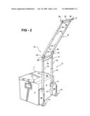 Mobile storage apparatus diagram and image