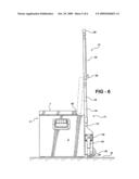 Mobile storage apparatus diagram and image