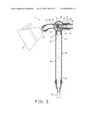 Holder device for shower head and nozzle diagram and image